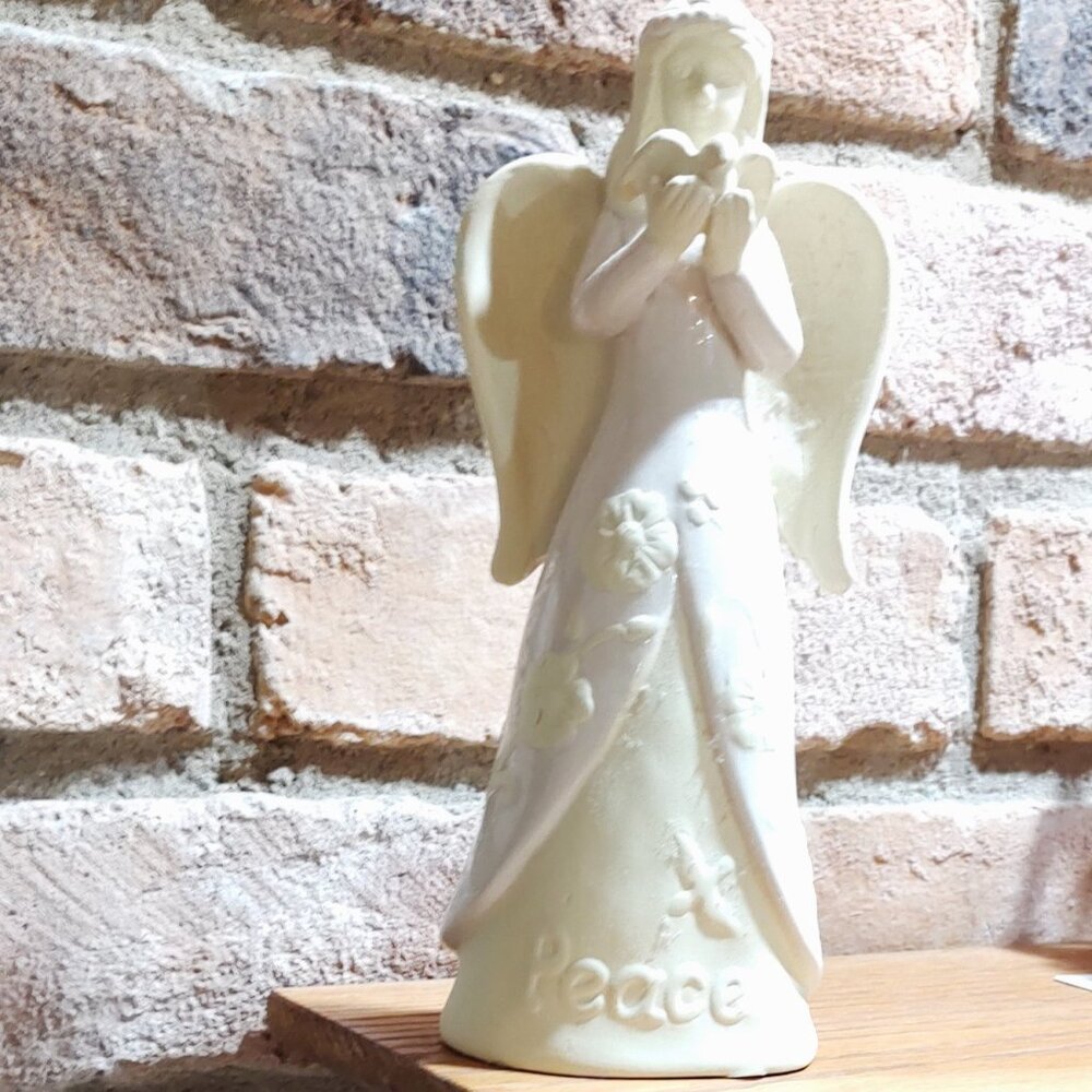 Nature's Garden Ivory Peace Angel